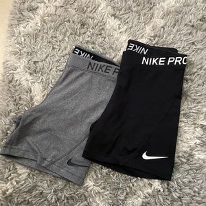 Nike pro biker shorts